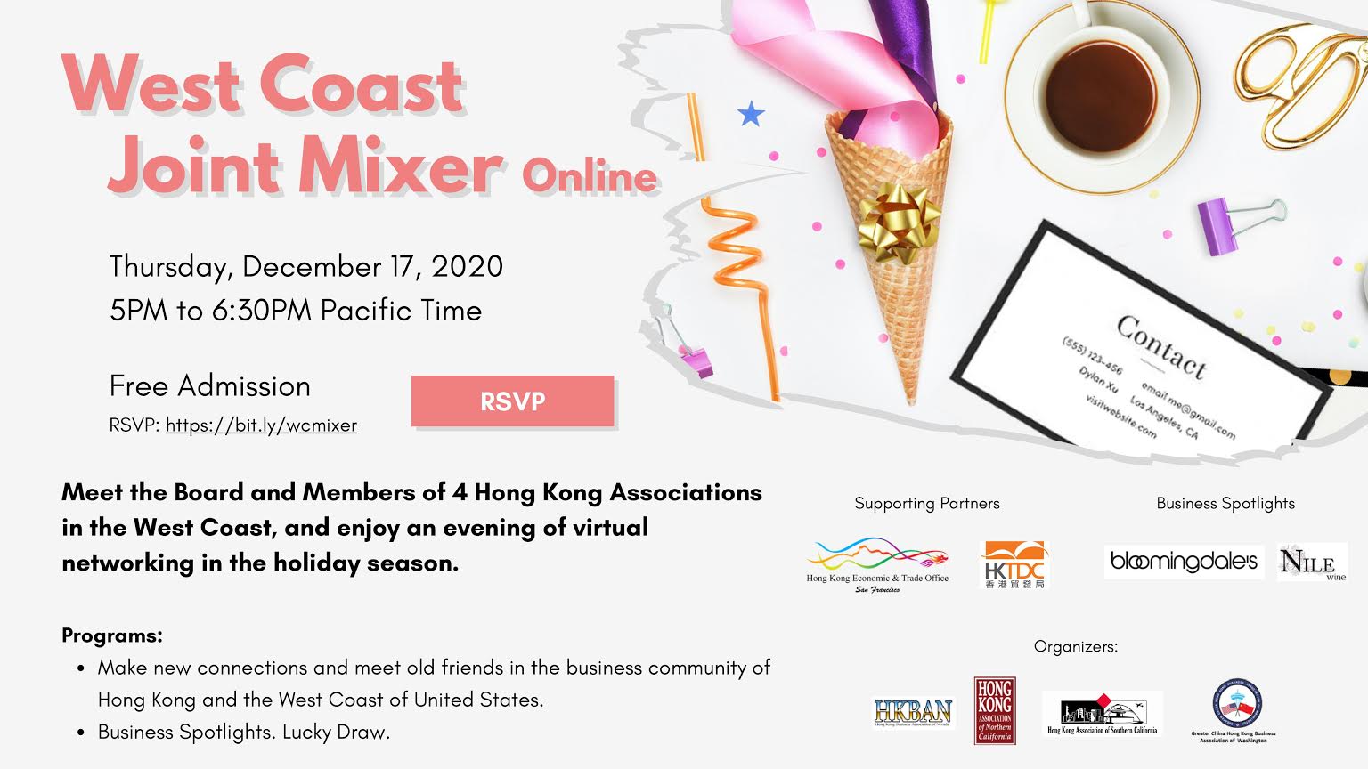 December 17, 2020 – West Coast Joint Mixer